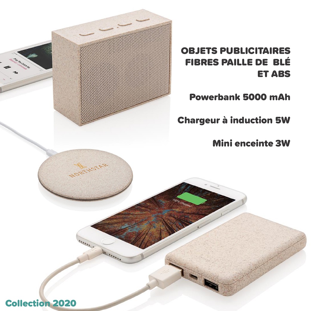objet publicitaire fibre paille de ble et abs