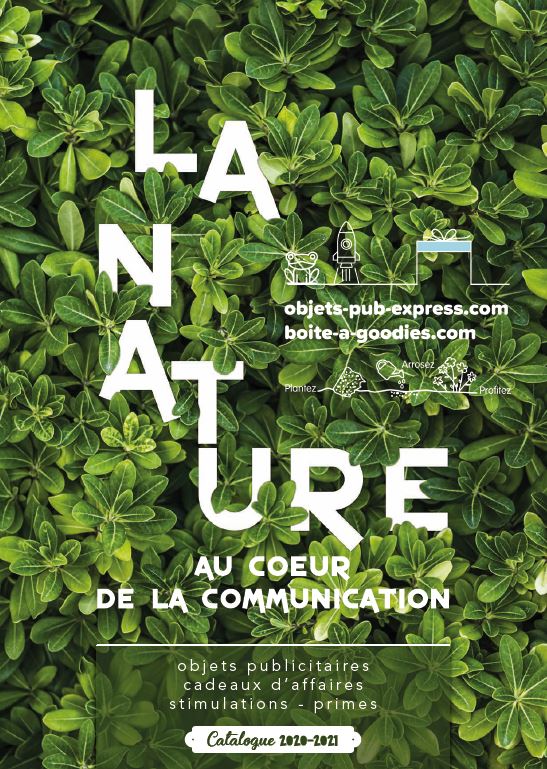 objets publicitaires plante graine arbre et pot décoratif personnalisé