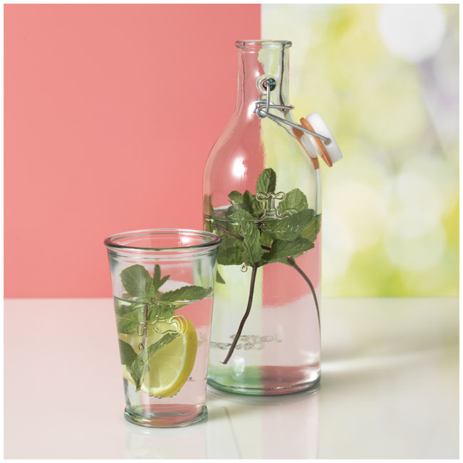 verre recycle set et carafe